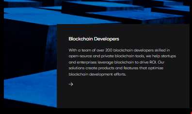 Block chain Developers